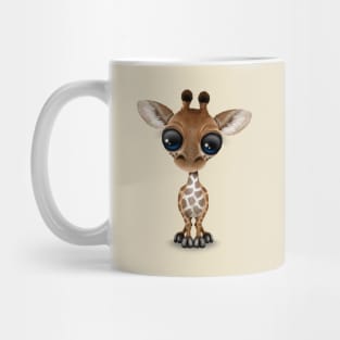 Cute Curious Baby Giraffe Mug